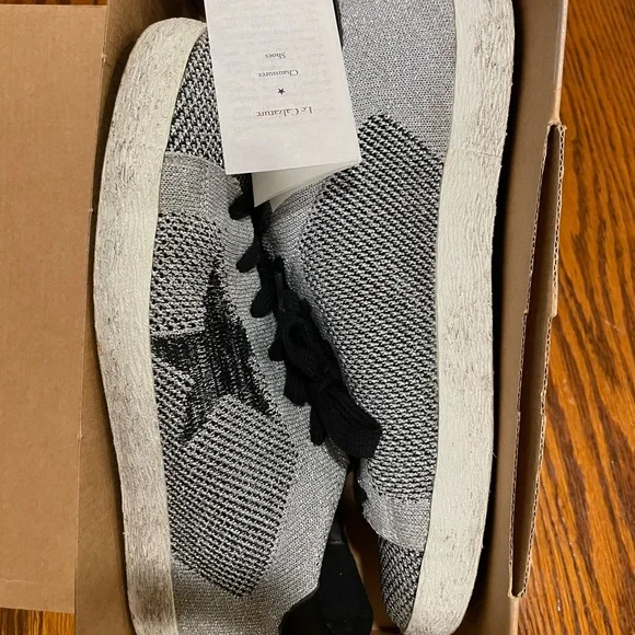 Golden Goose Deluxe Brand Black and Gray Sneakers - Picture 5 of 6